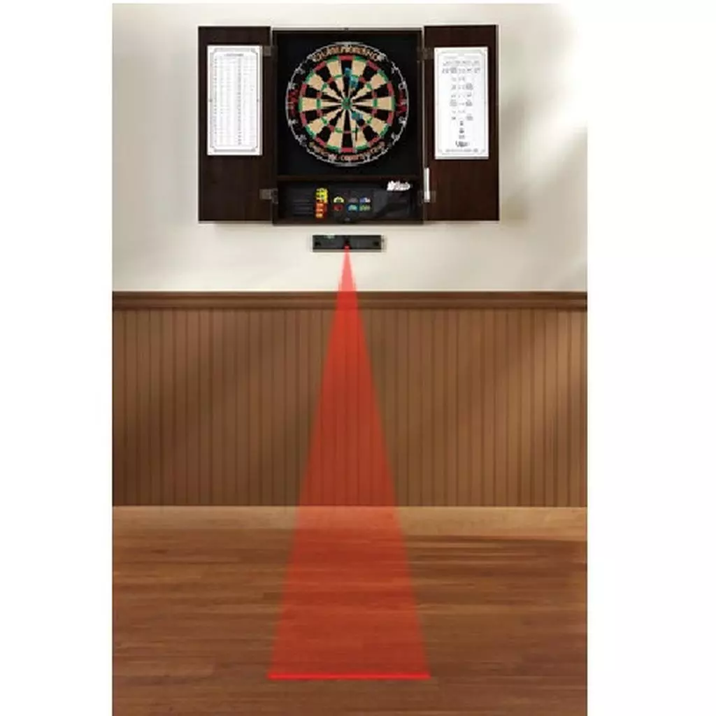 Laser Throw Line for Dart Boards