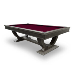 KING JAMES 8FT POOL TABLE BY KINGDOM BILLIARDS